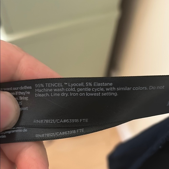 Black Sleeveless Tank Tunic by Eileen Fisher Size M - Picture 3 of 4